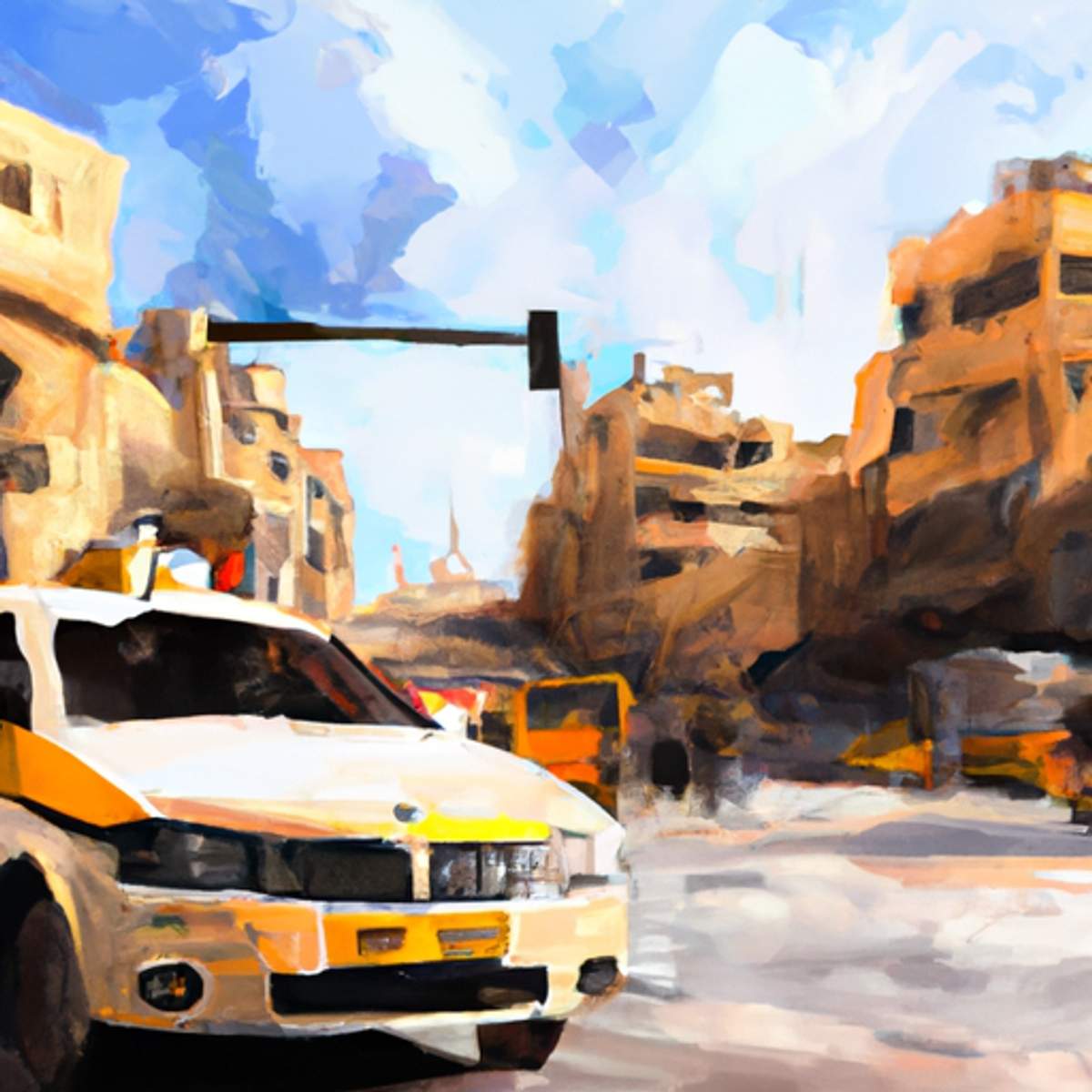 Taxi price in Syria