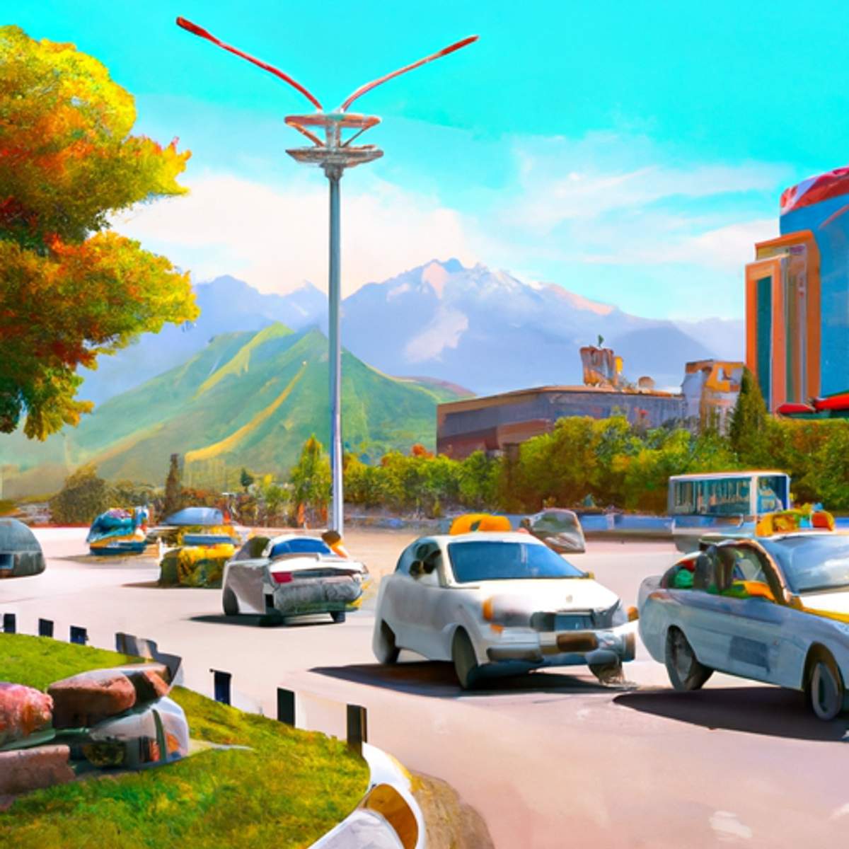 Taxi price in Kyrgyzstan