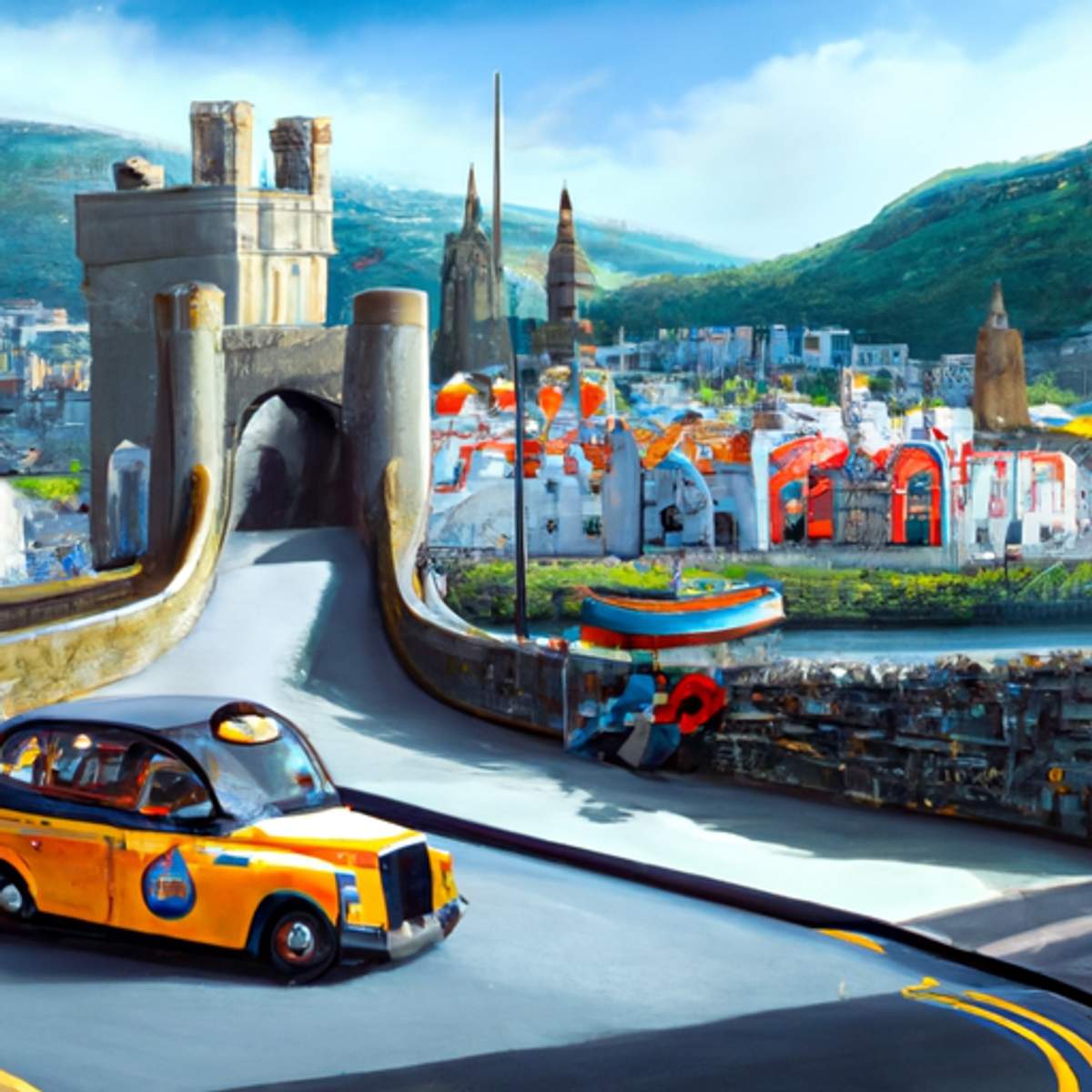 Taxi price in Wales