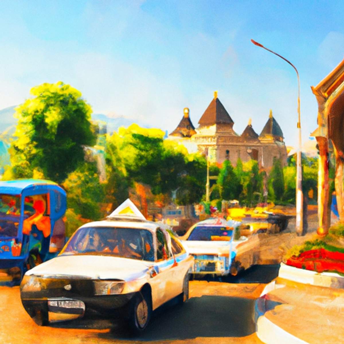 Taxi price in Uzbekistan